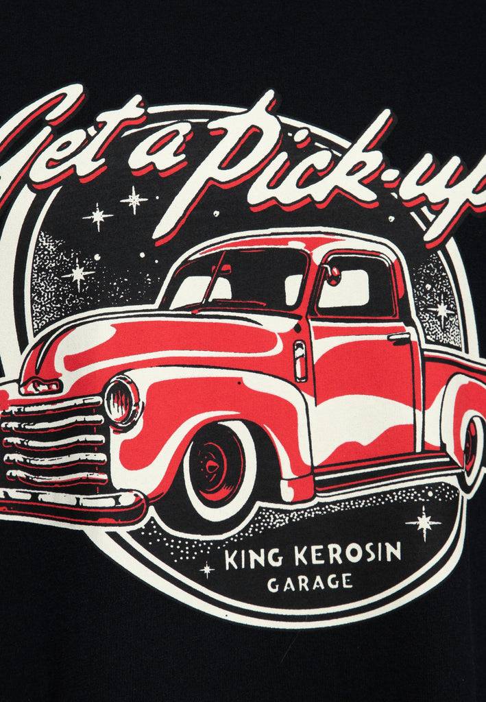 Queen Kerosin T-Shirt «Get A Pick-Up» Günstiger Verkauf