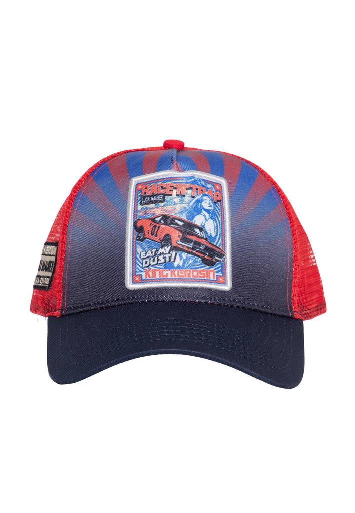 Queen Kerosin Trucker Cap «Race'N'Trap» Kostenloser Versand