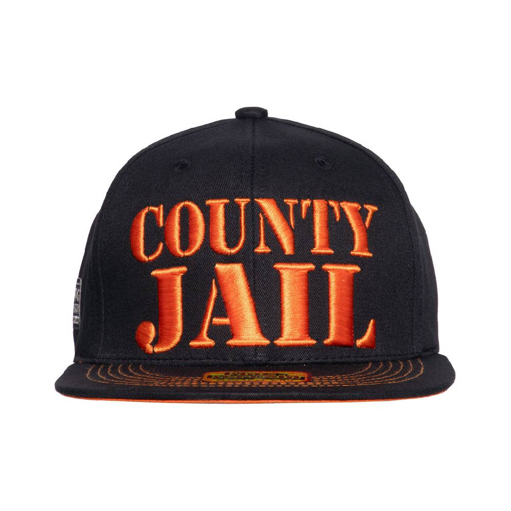 Queen Kerosin Flat Brim Cap «County Jail» Fabrik Onlineshop