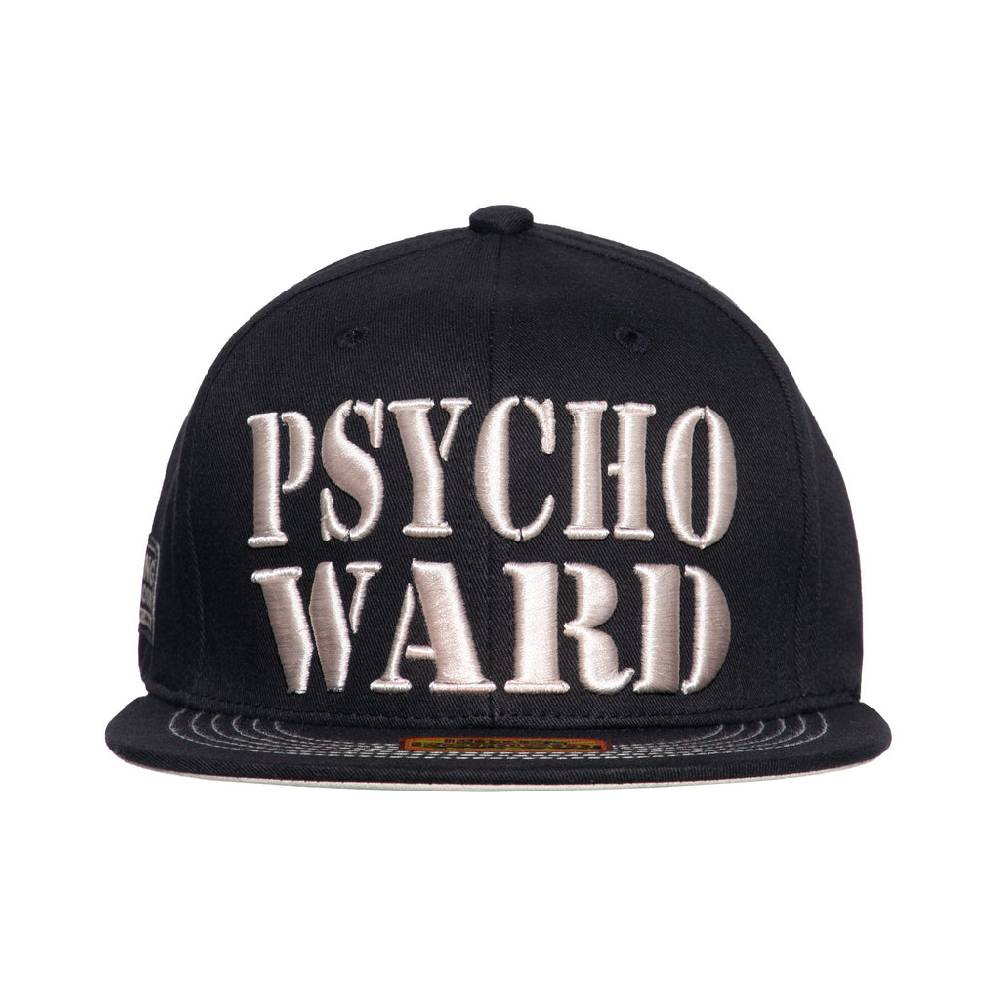 Queen Kerosin Flat Brim Cap «Psycho Ward» Fabrikpreis