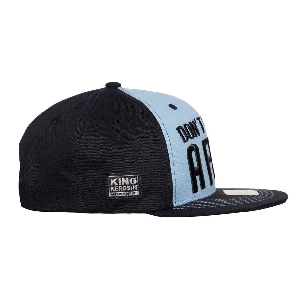 Queen Kerosin Flat Brim Cap «Don't Give A Fuck» Sonderangebot