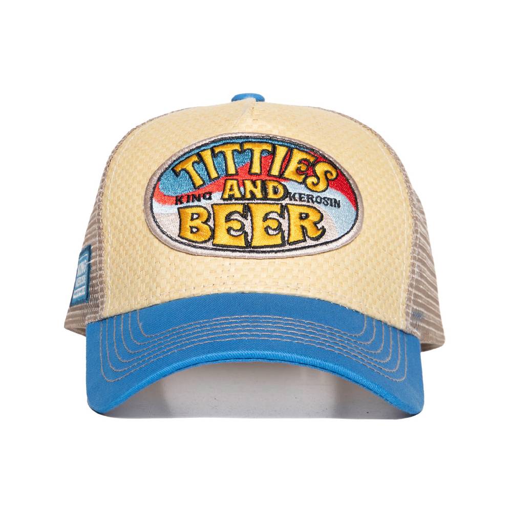Queen Kerosin Trucker Cap «Titties & Beer» Rabatt