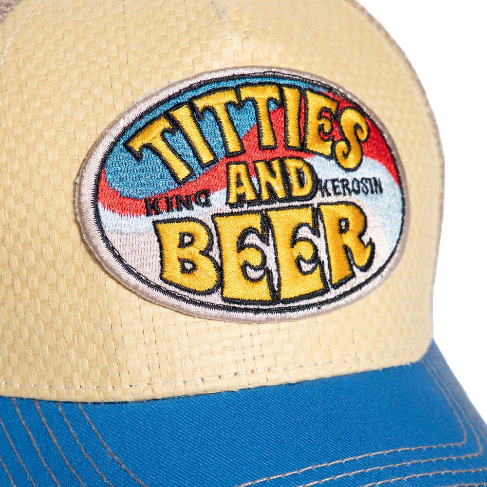 Queen Kerosin Trucker Cap «Titties & Beer» Rabatt