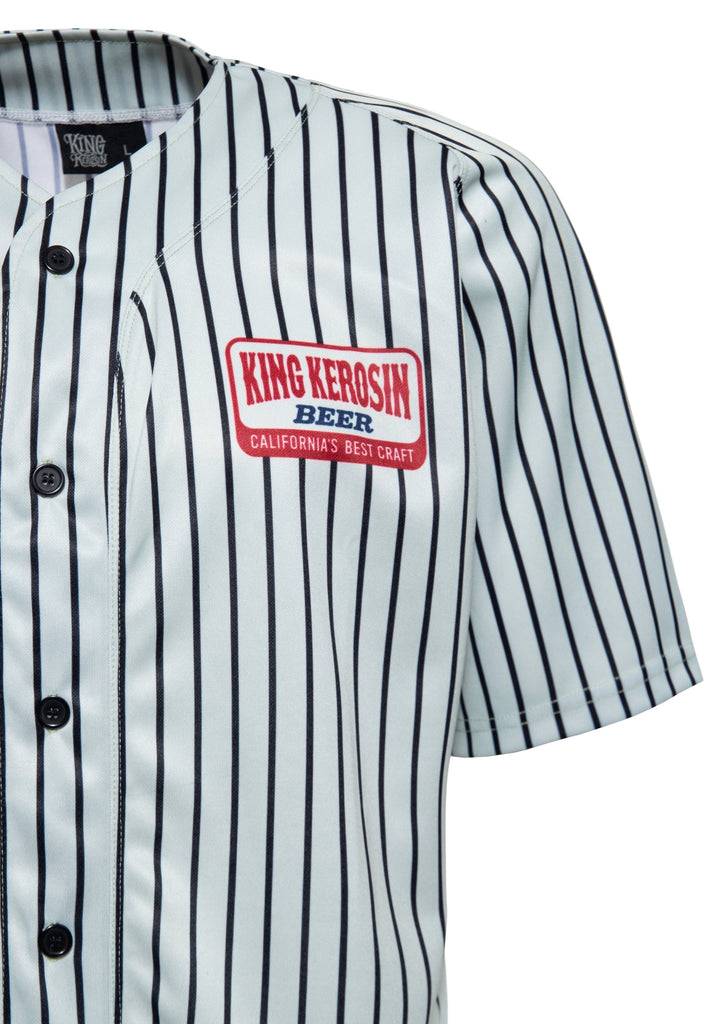Queen Kerosin Baseballhemd «King Kerosin Beer» Großer Ausverkauf