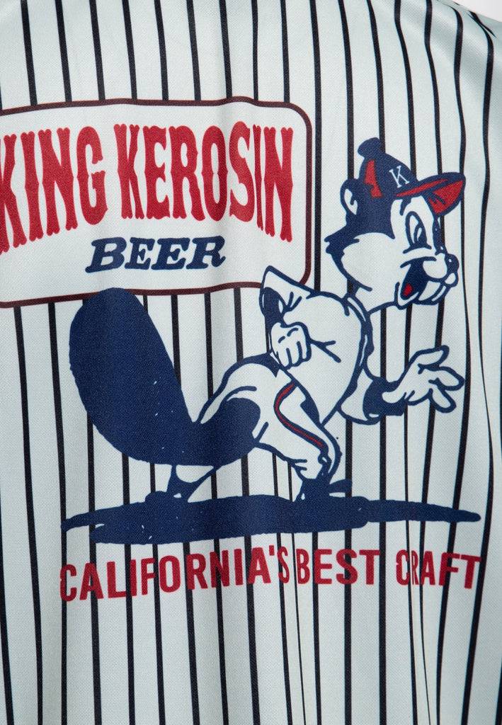 Queen Kerosin Baseballhemd «King Kerosin Beer» Großer Ausverkauf
