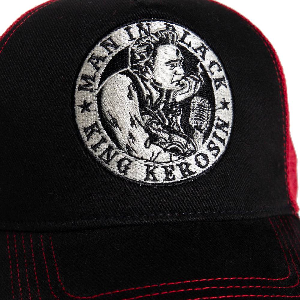 Queen Kerosin Trucker Cap «Man in Black» Jubiläumsangebot