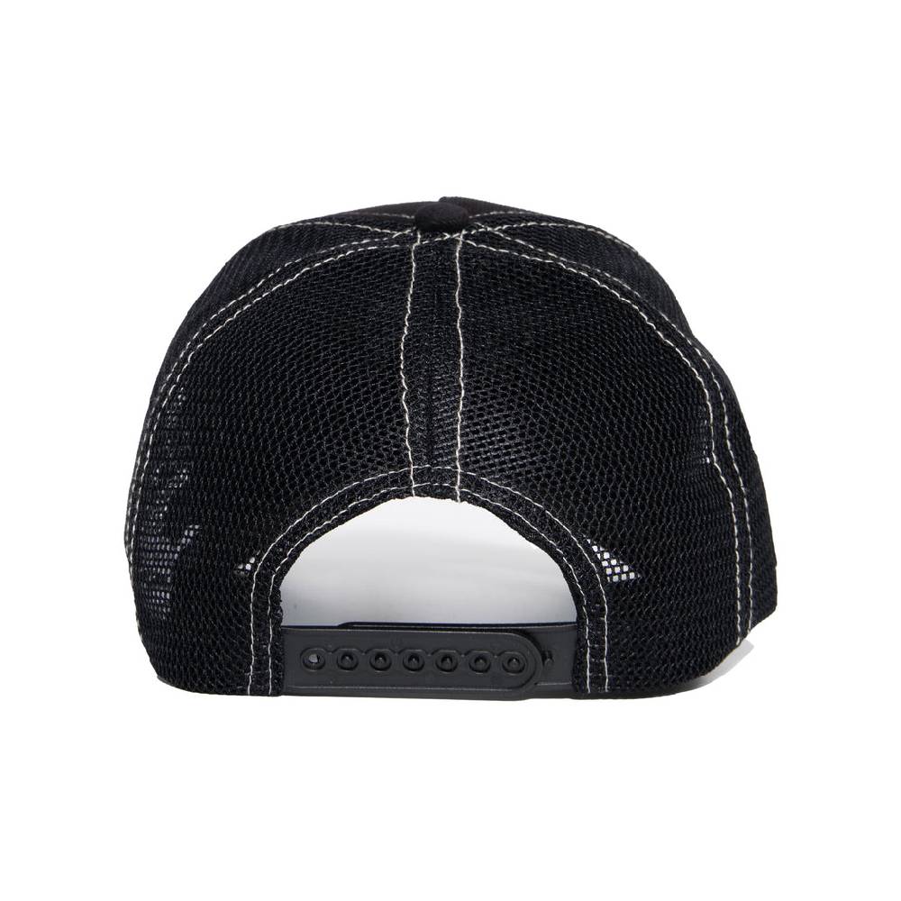Queen Kerosin Trucker Cap «Man in Black» Heißer Verkauf