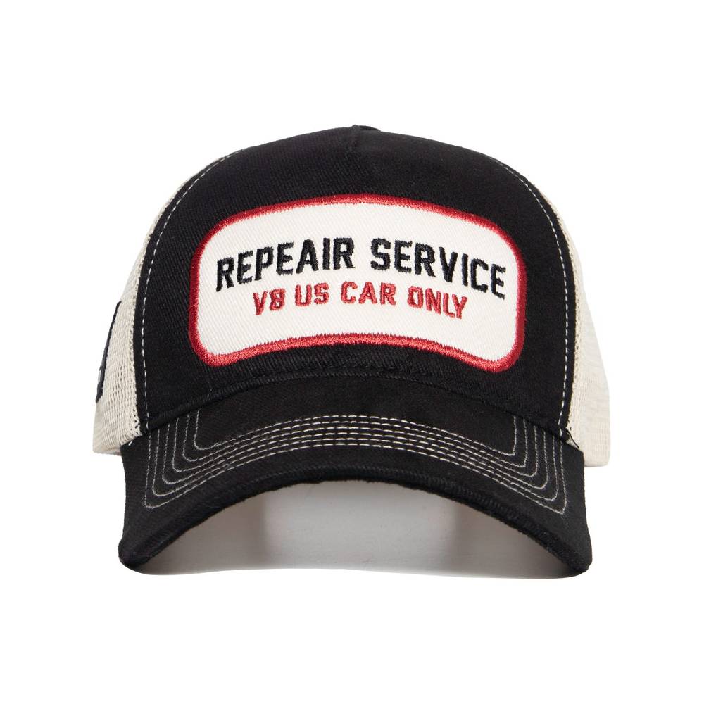 Queen Kerosin Trucker Cap «Repair Service» Top Angebot