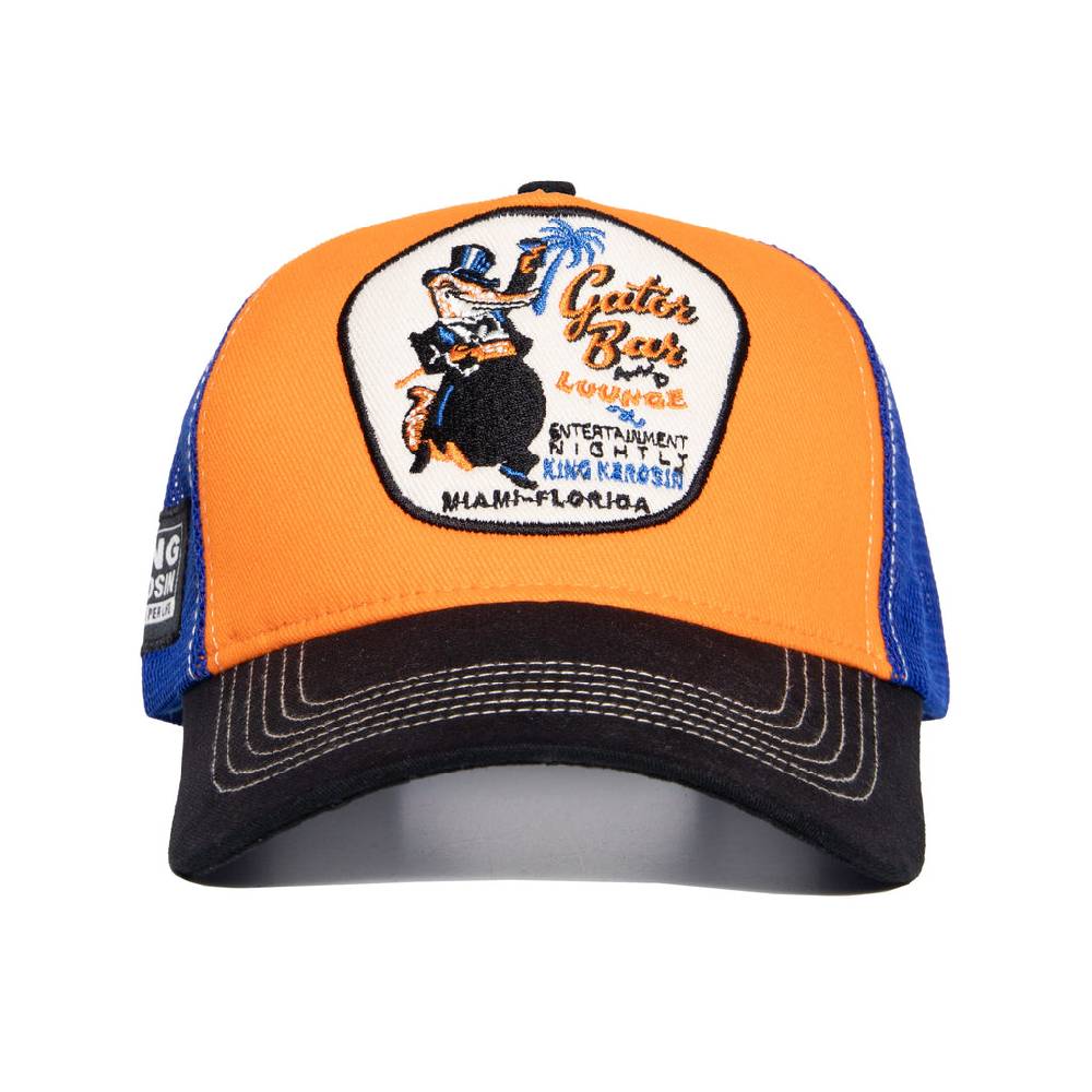 Queen Kerosin Trucker Cap «Gator Bar and Lounge» Neueste Mode