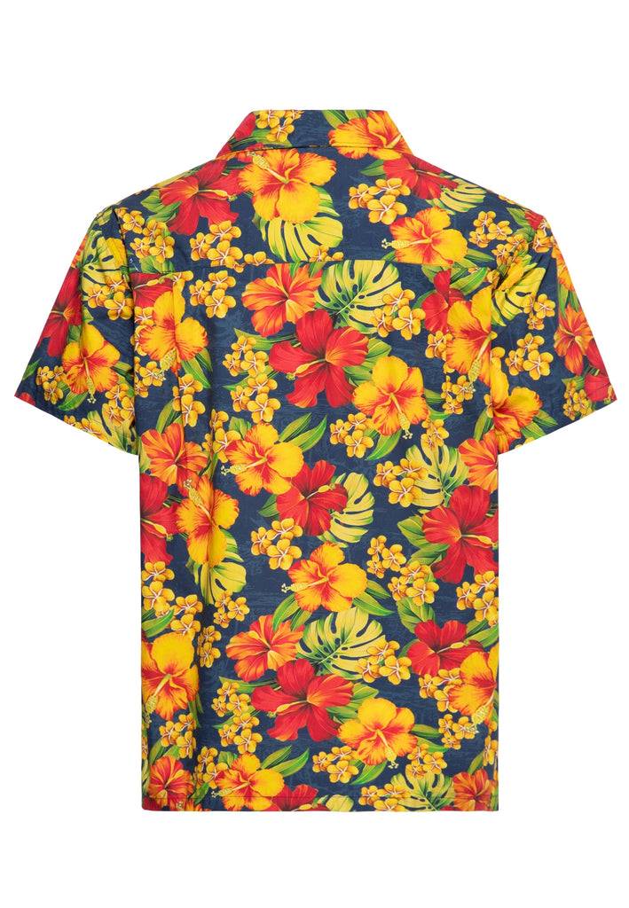 Queen Kerosin Hawaiihemd «Hibiscus Dream» Große Rabatte