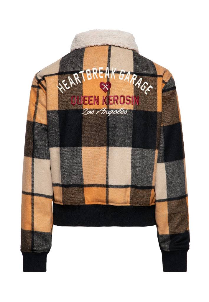 Queen Kerosin Winterjacke «Heartbreak Garage» Räumungsverkauf