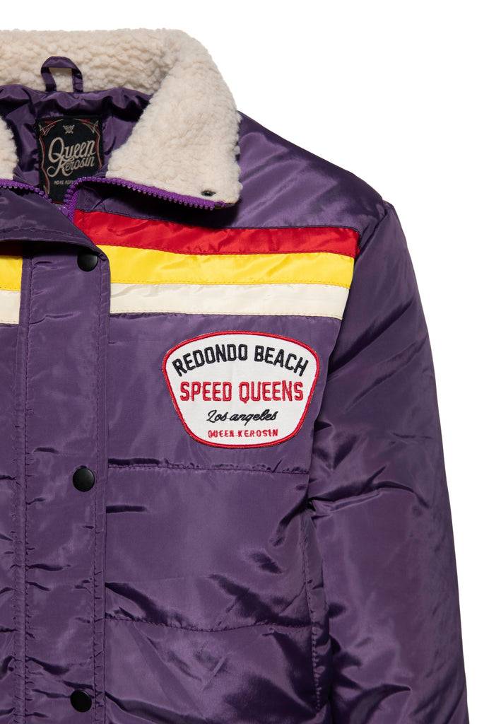 Queen Kerosin Winterjacke «Speed Queens» Kauf eins, bekomm eins gratis