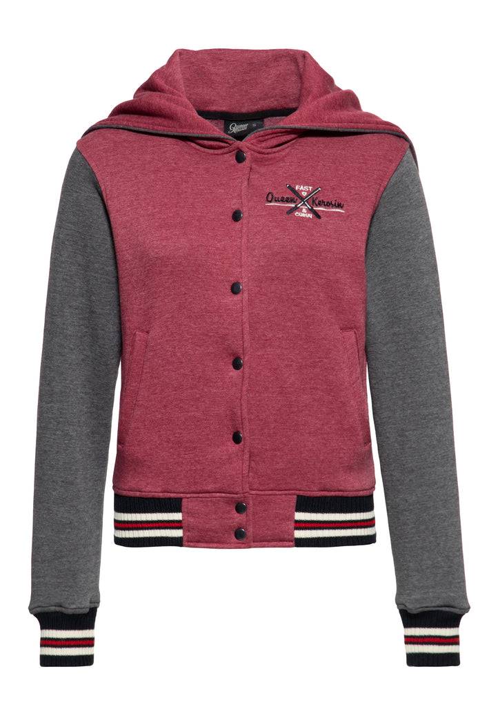 Queen Kerosin Collegejacke «Fast & Curvy» Tiefpreis
