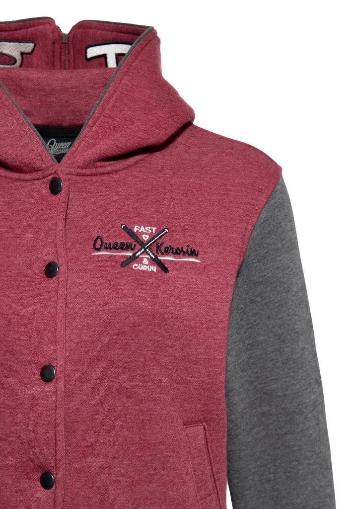 Queen Kerosin Collegejacke «Fast & Curvy» Tiefpreis