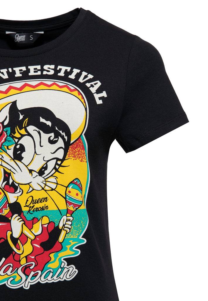 Queen Kerosin T-Shirt «Screamin' - 50s Rock & Rhythm Festival» Super Sparpreis