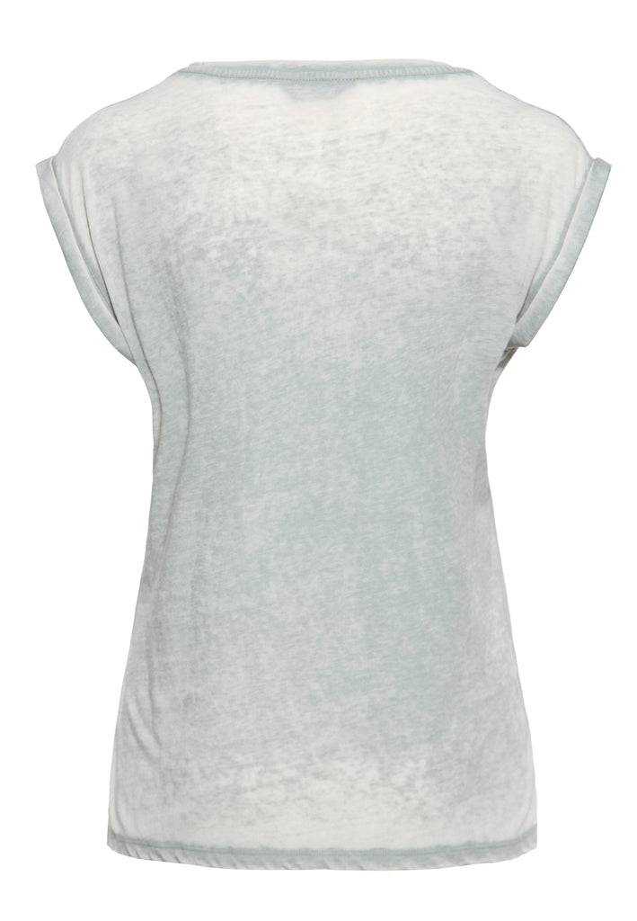Queen Kerosin Enzym Wash T-Shirt «Super Cutie» Bis zu 60% Rabatt