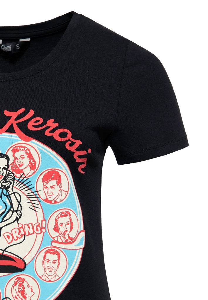Queen Kerosin T-Shirt «Party Line» Nur noch ein Tag übrig