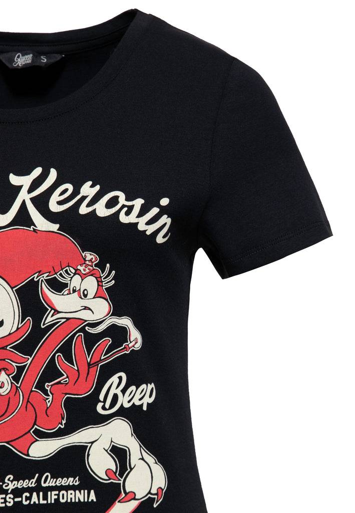 Queen Kerosin T-Shirt «Beep Beep» Clearance-Verkauf