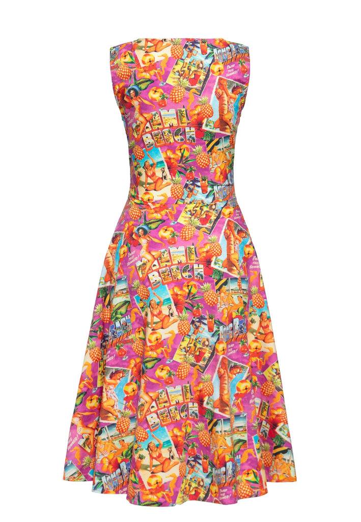 Queen Kerosin Swingkleid «Miami & Long Beach» Fabrikladen