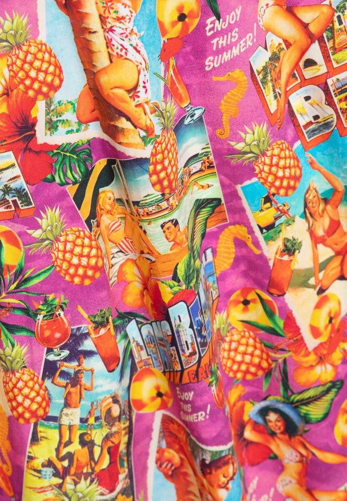 Queen Kerosin Swingkleid «Miami & Long Beach» Fabrikladen
