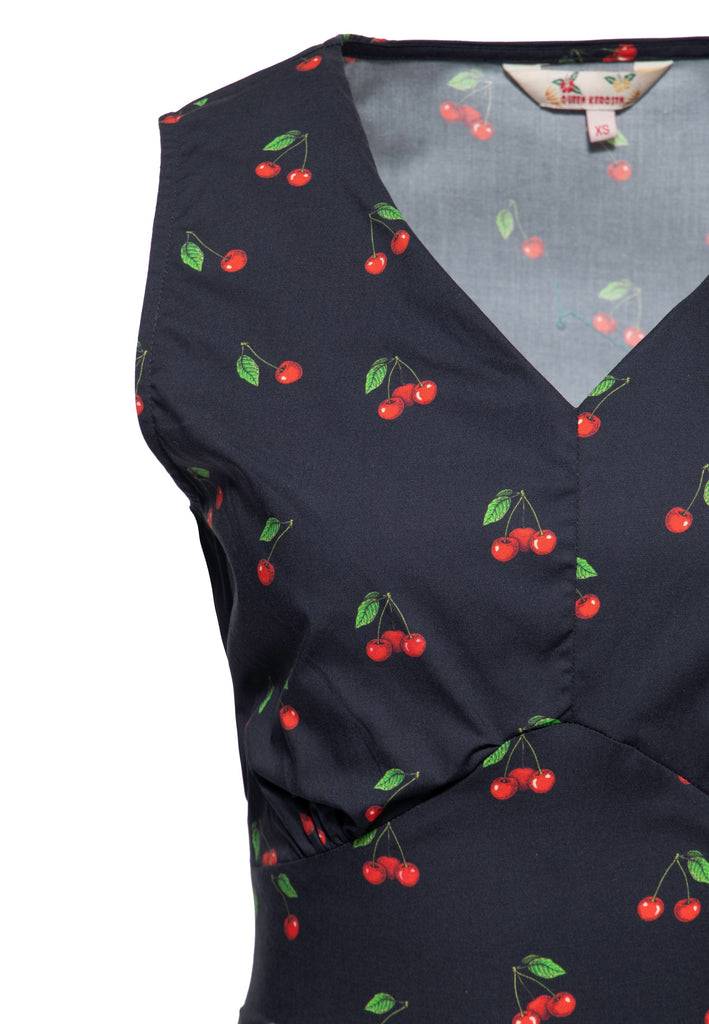 Queen Kerosin Swingkleid «Cherry» Speichern exportieren