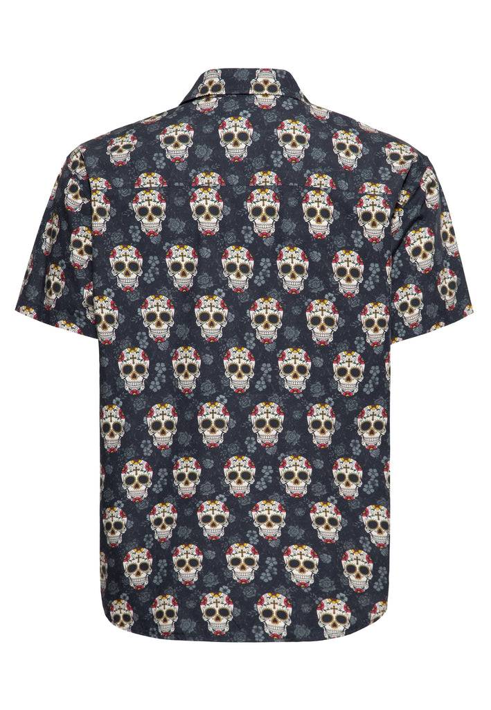 Queen Kerosin Hemd «Calavera» Angebote