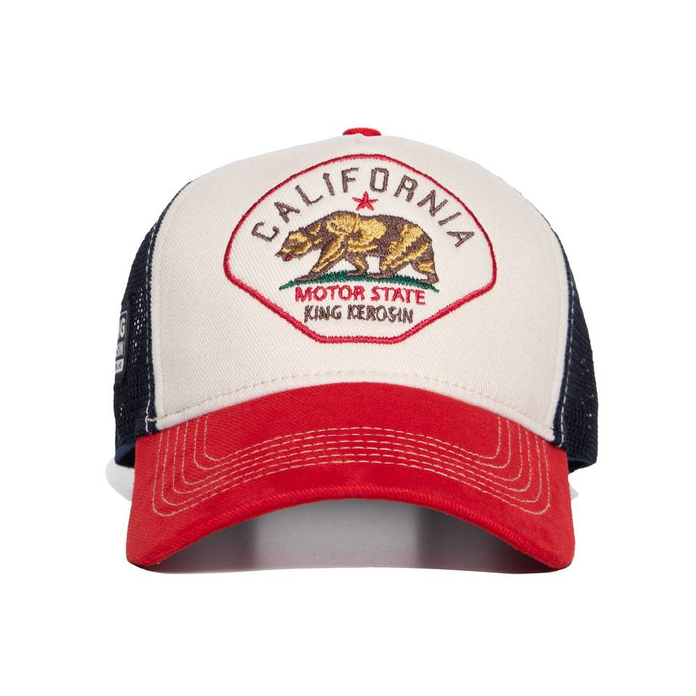 Queen Kerosin Trucker Cap «California» Rabatt