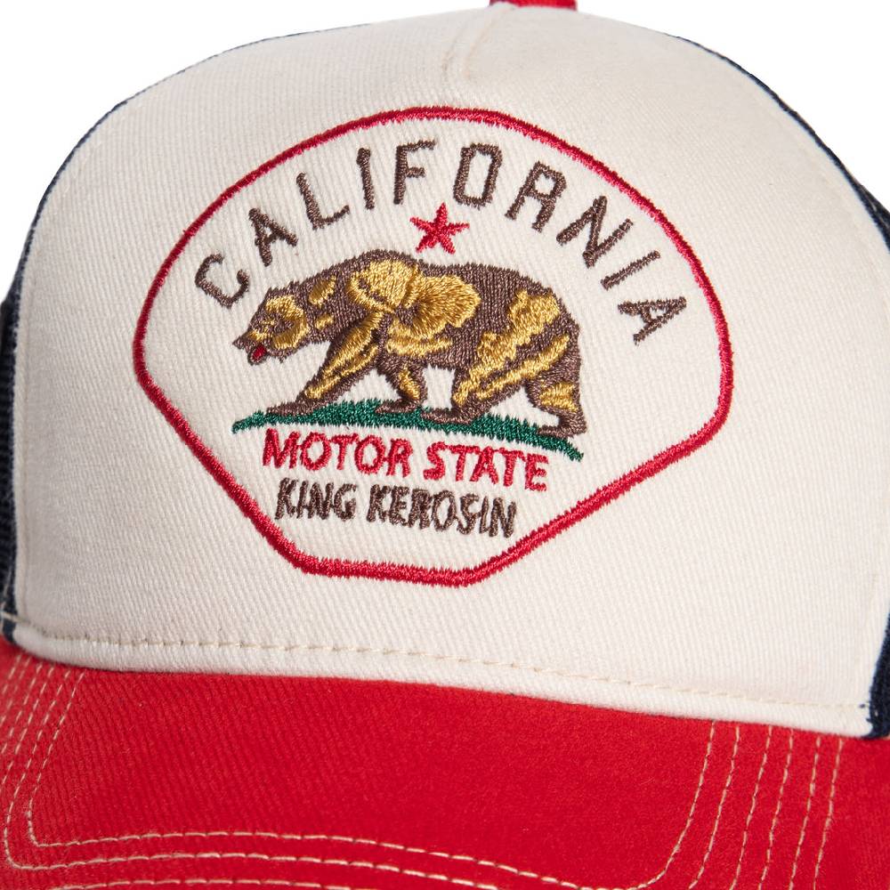 Queen Kerosin Trucker Cap «California» Rabatt