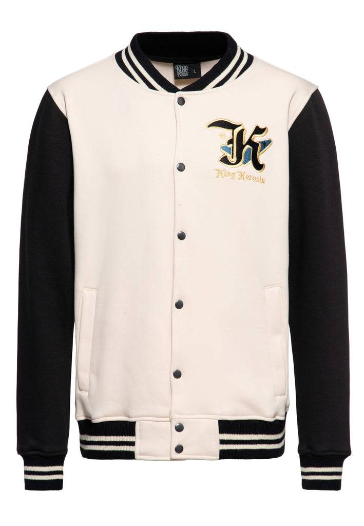 Queen Kerosin College Jacke «Detroit Greaser» Großer Ausverkauf