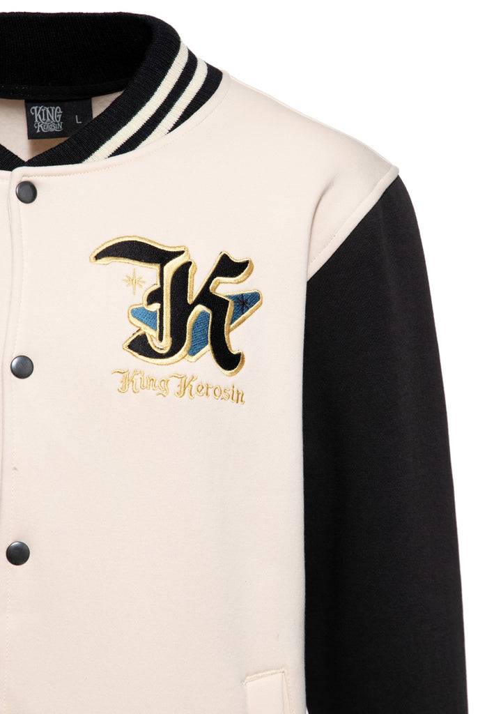 Queen Kerosin College Jacke «Detroit Greaser» Großer Ausverkauf