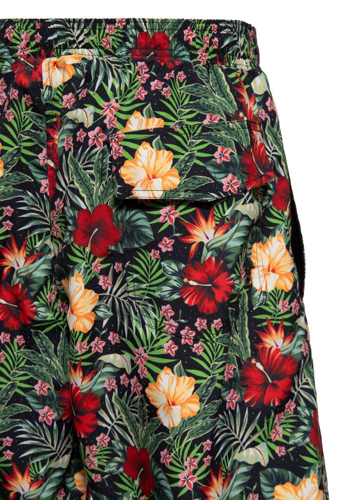 Queen Kerosin Badeshorts «Hibiscus» Exklusivangebot