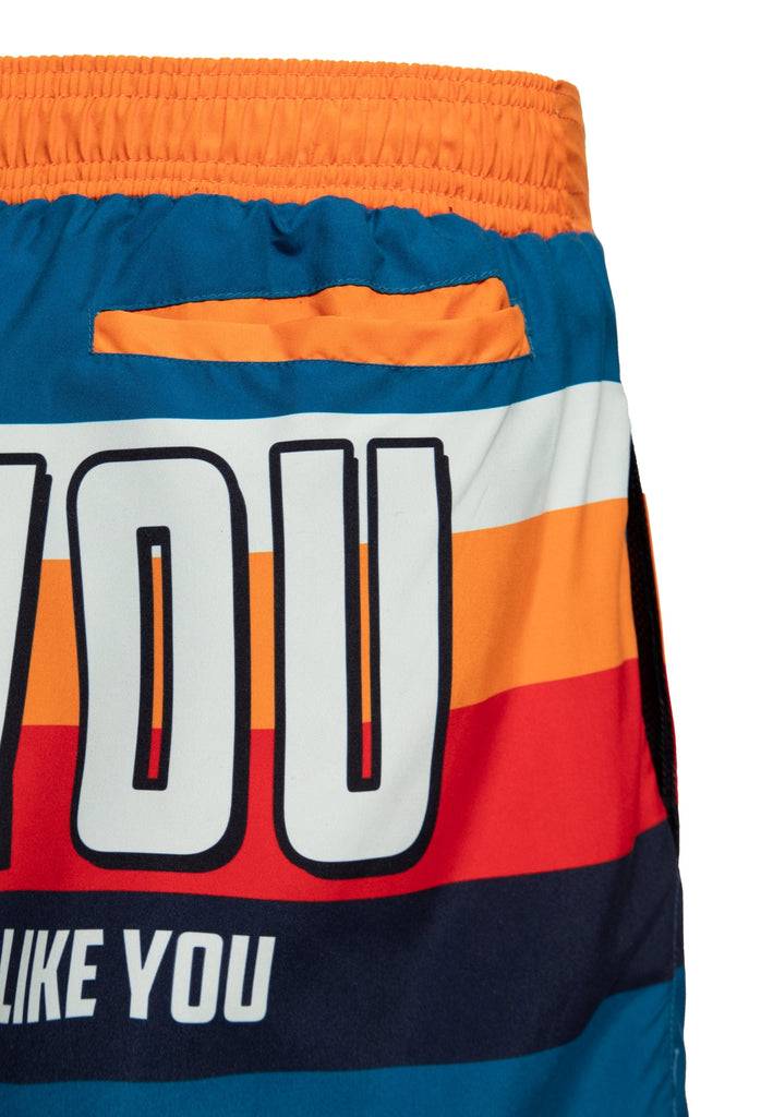 Queen Kerosin Badeshorts «Fuck You» Preisnachlass