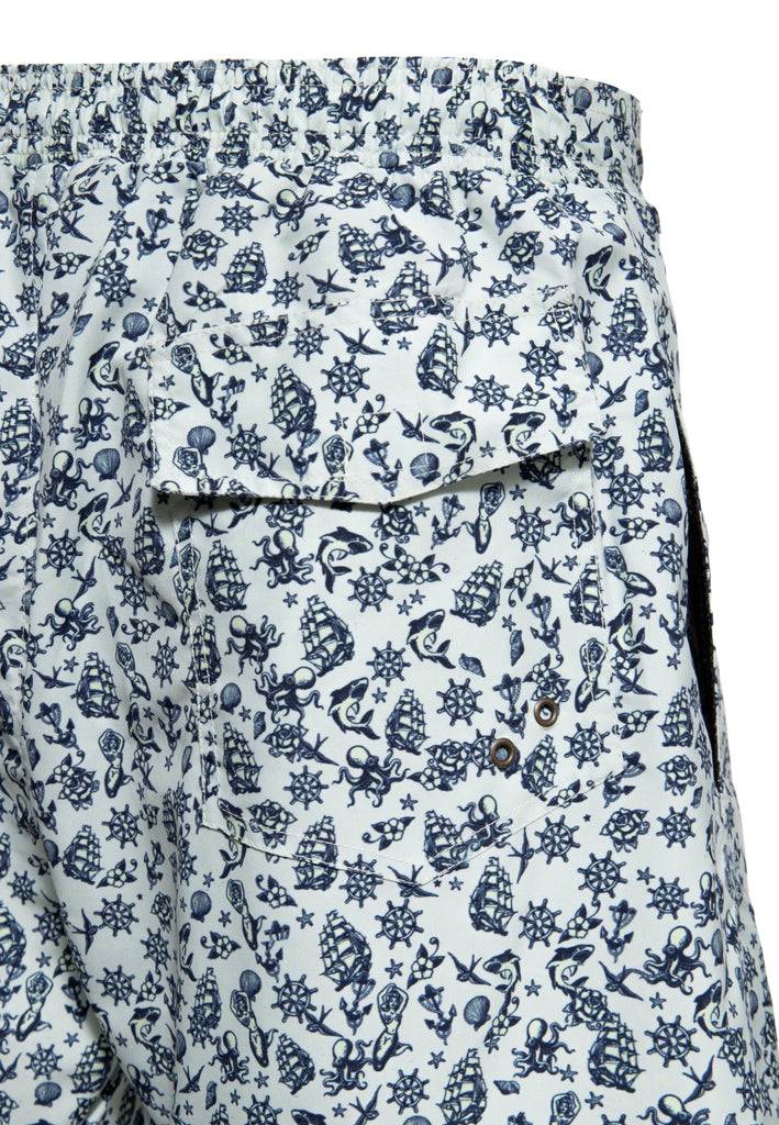 Queen Kerosin Badeshorts «Sailor» Osterangebot