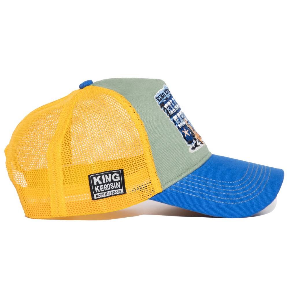 Queen Kerosin Trucker Cap «Killer Kahuna» Große Rabatte