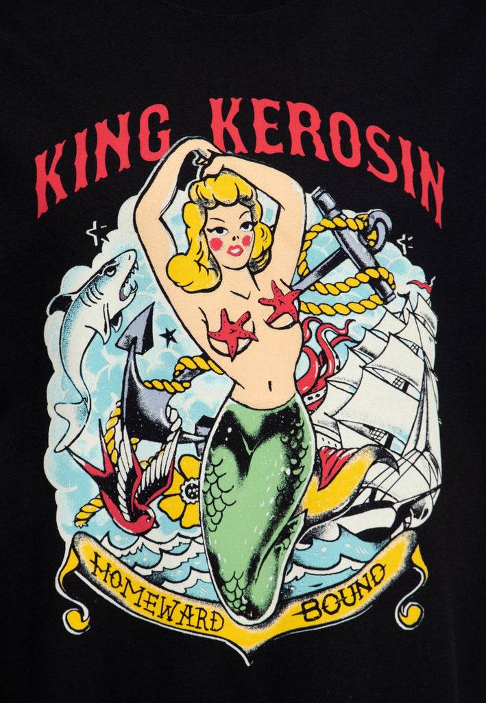 Queen Kerosin T-Shirt «Homeward Bound» Kauf eins, bekomm eins gratis