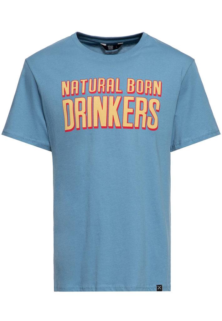 Queen Kerosin T-Shirt «Natural Born Drinkers» VIP-Rabatte