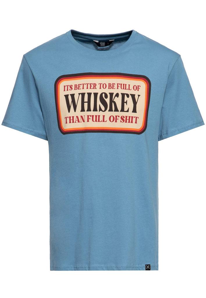 Queen Kerosin T-Shirt «Whiskey» Tiefpreis