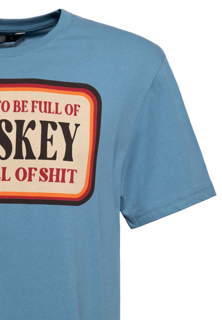 Queen Kerosin T-Shirt «Whiskey» Tiefpreis