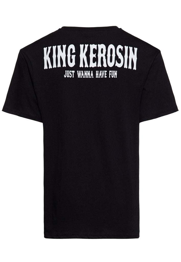 Queen Kerosin T-Shirt «Drink Hard» Wochenangebot