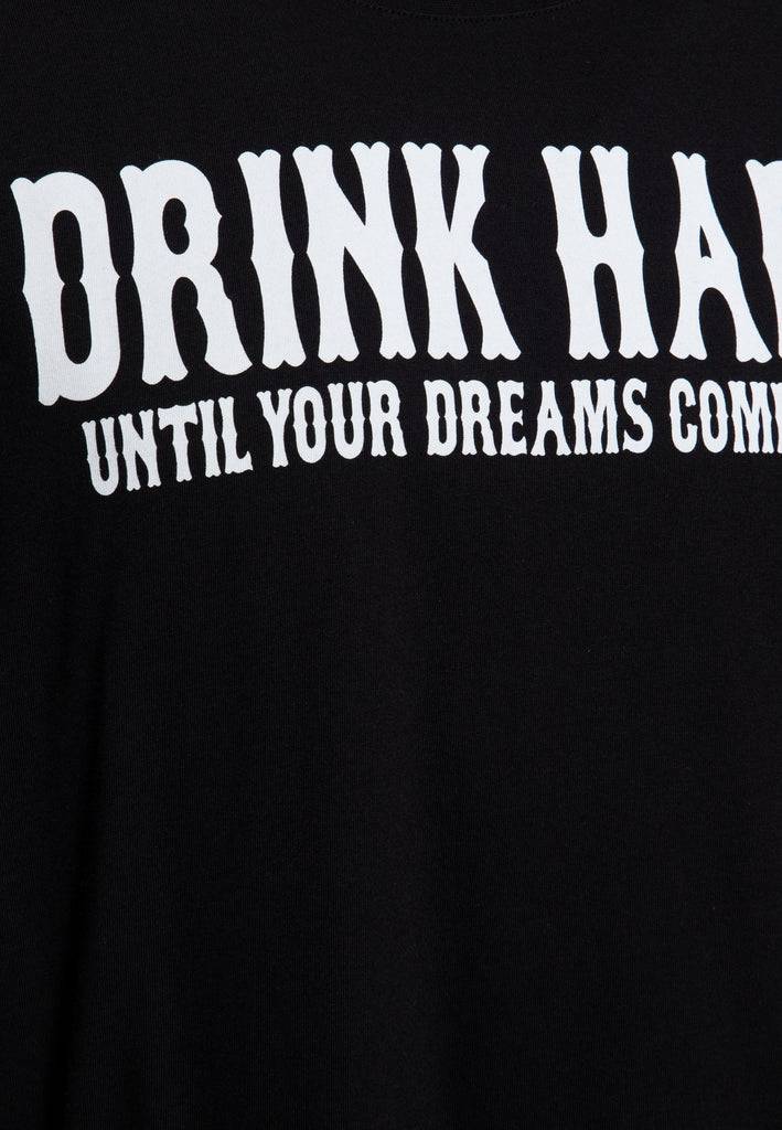 Queen Kerosin T-Shirt «Drink Hard» Wochenangebot