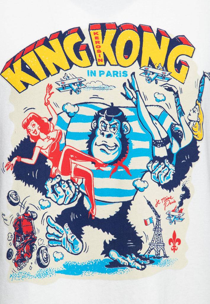 Queen Kerosin Ringer T-Shirt «Paris» Kostenlose Rückgabe