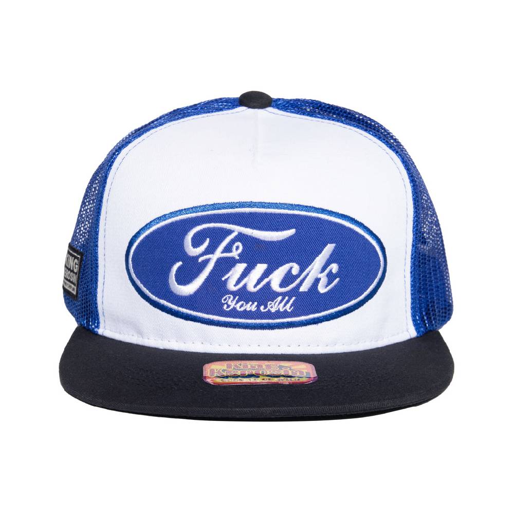 Queen Kerosin Snapback Cap «Fuck You All» Letzte 3 Tage