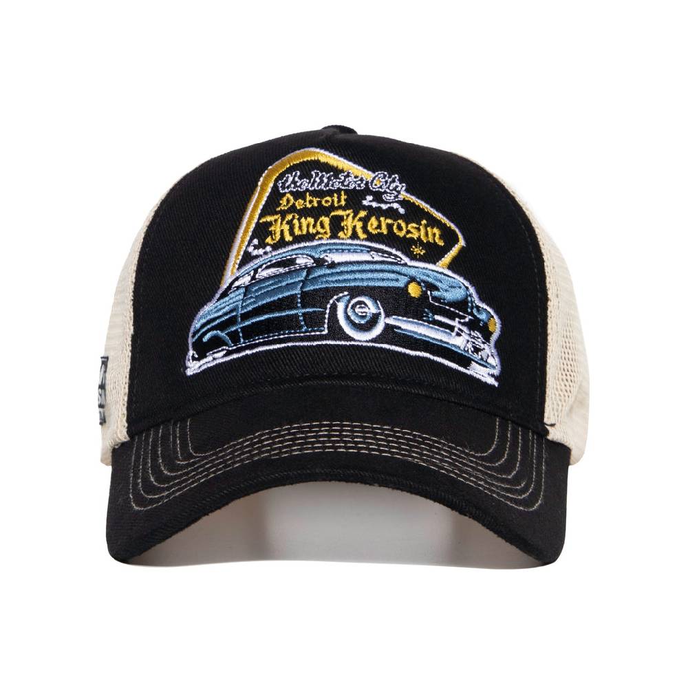 Queen Kerosin Trucker Cap «Detroit Greaser» Zeitbegrenzte Promotion