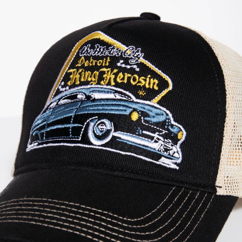 Queen Kerosin Trucker Cap «Detroit Greaser» Zeitbegrenzte Promotion