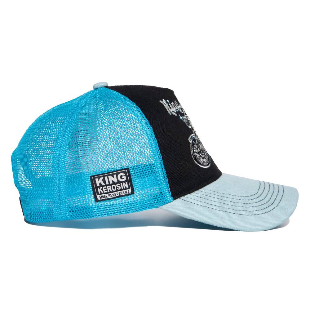 Queen Kerosin Trucker Cap «Ace Racer» Bis zu 50% Rabatt