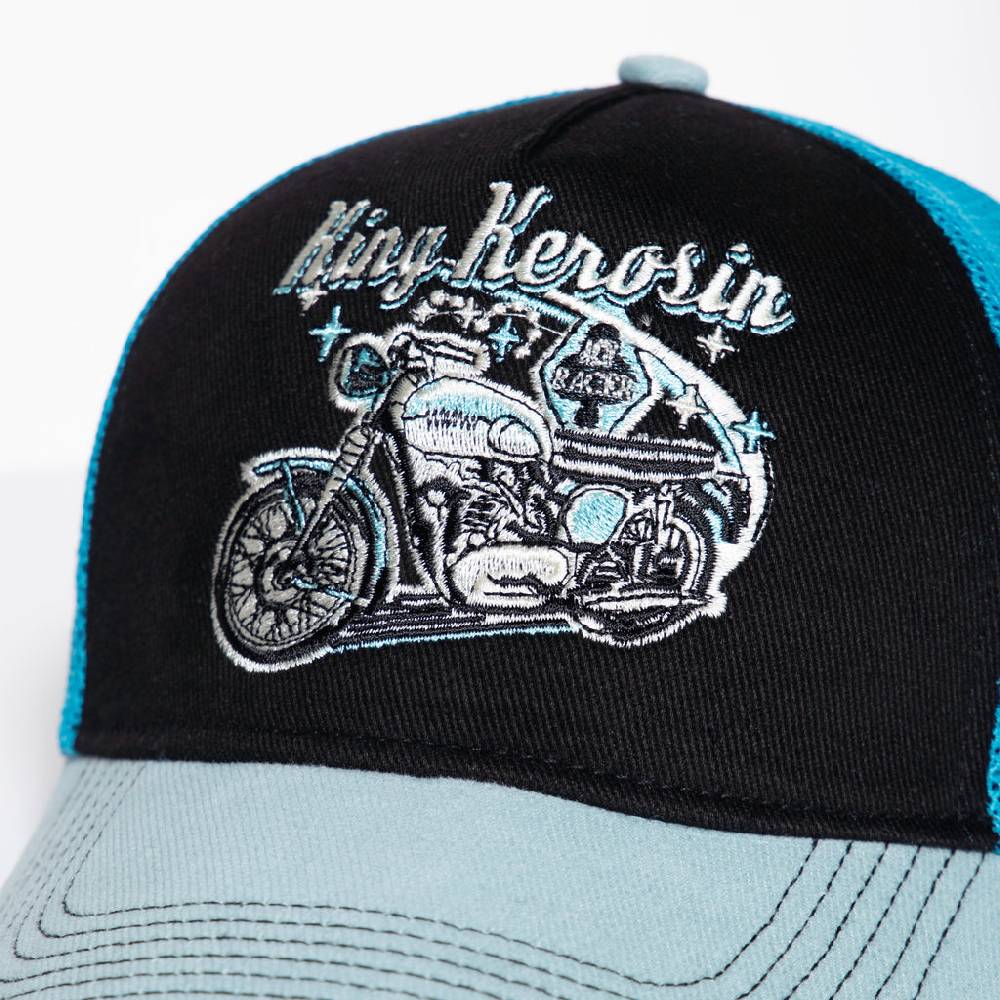 Queen Kerosin Trucker Cap «Ace Racer» Bis zu 50% Rabatt