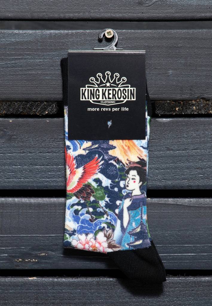 Queen Kerosin Socken «Japan Spirit» Nur für heute