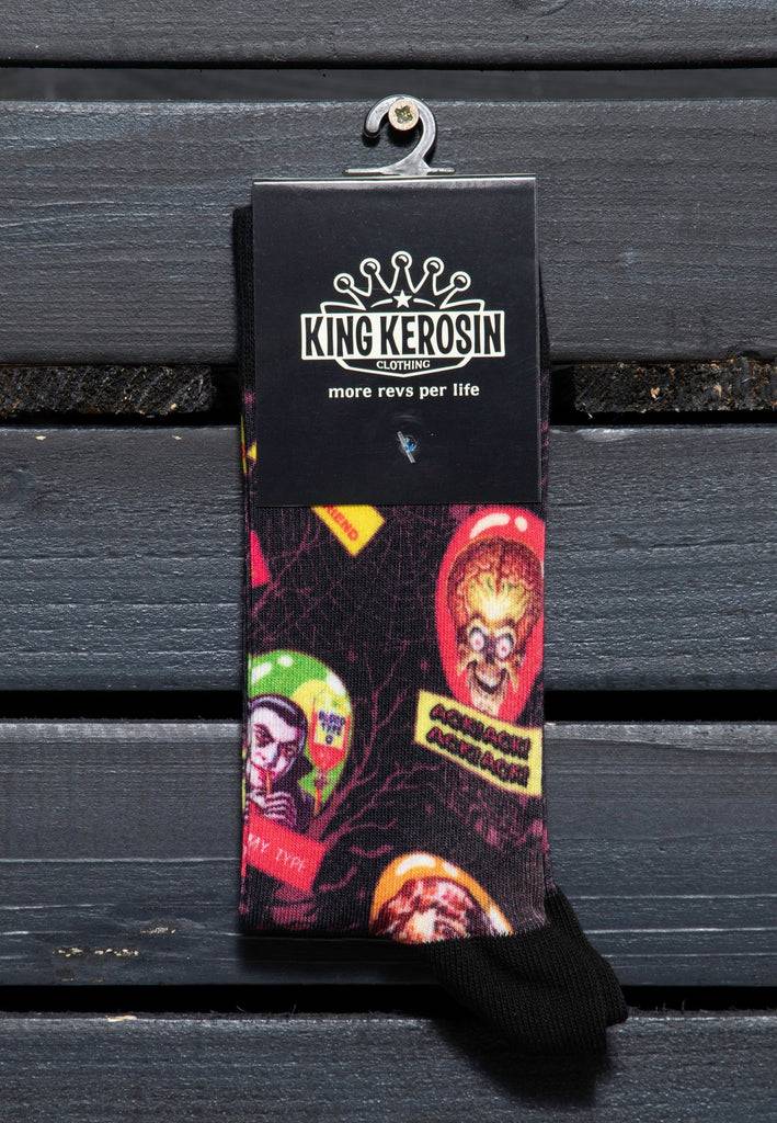 Queen Kerosin Socken «Monster Mashup» Vierteljährliche Förderung