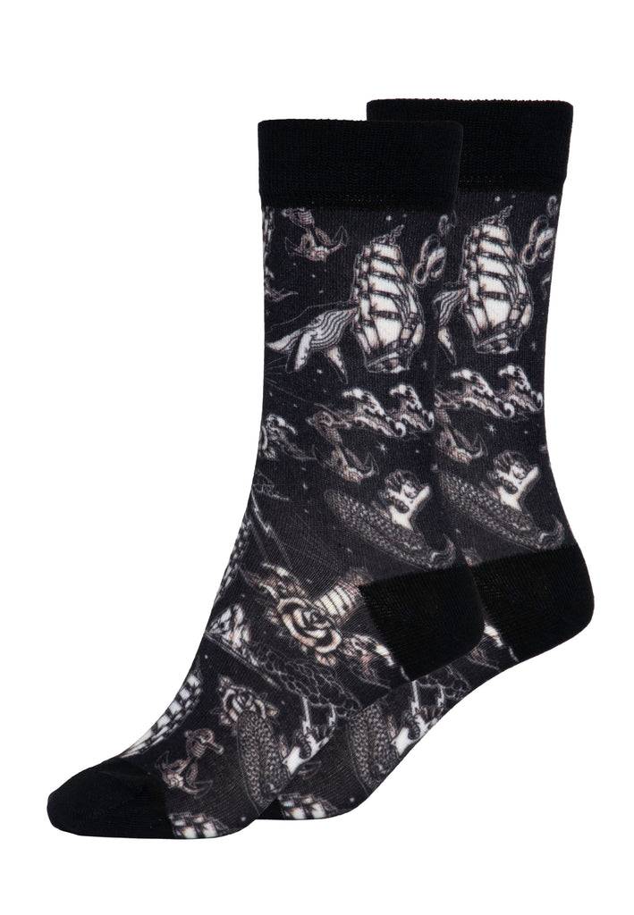 Queen Kerosin Socken «Sailor» Discount Store für neue Produkte