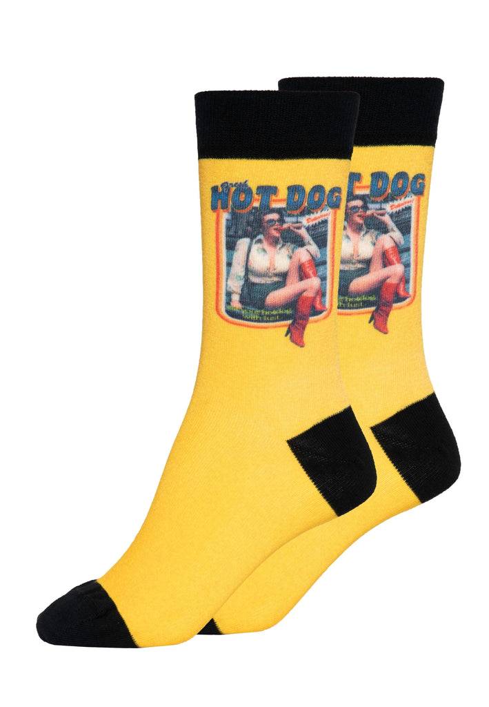 Queen Kerosin Socken «Hot Dog» Super Rabatt